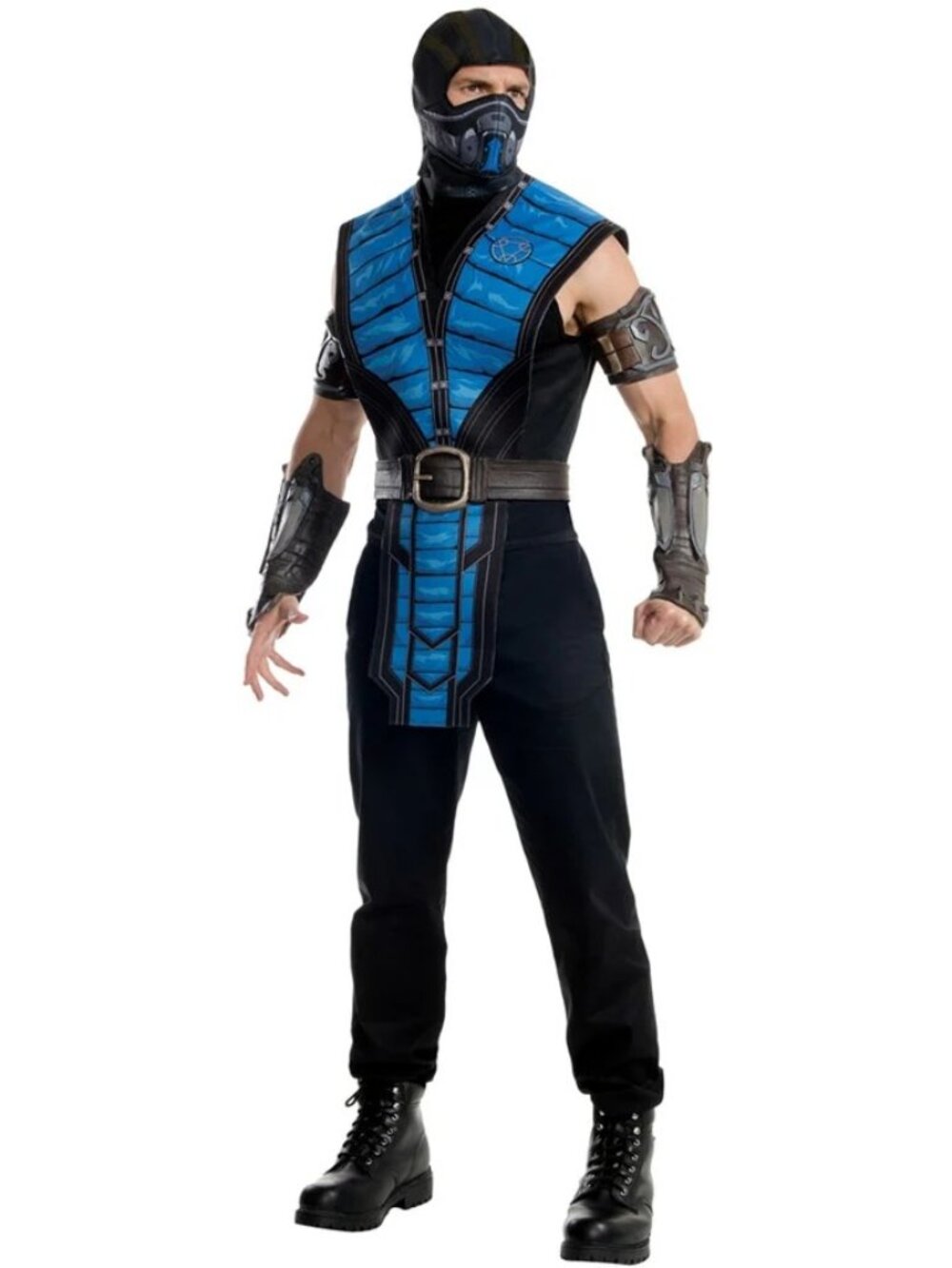 Mortal Kombat X Sub-Zero Costume Rubie's Adult Size M (32-34)